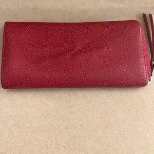 Longchamp lightly used wallet